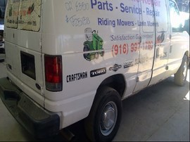 2002 FORD E350SD VAN, WHITE,  7.3L TURBO DIESEL, AT, 2WD,  F25138
